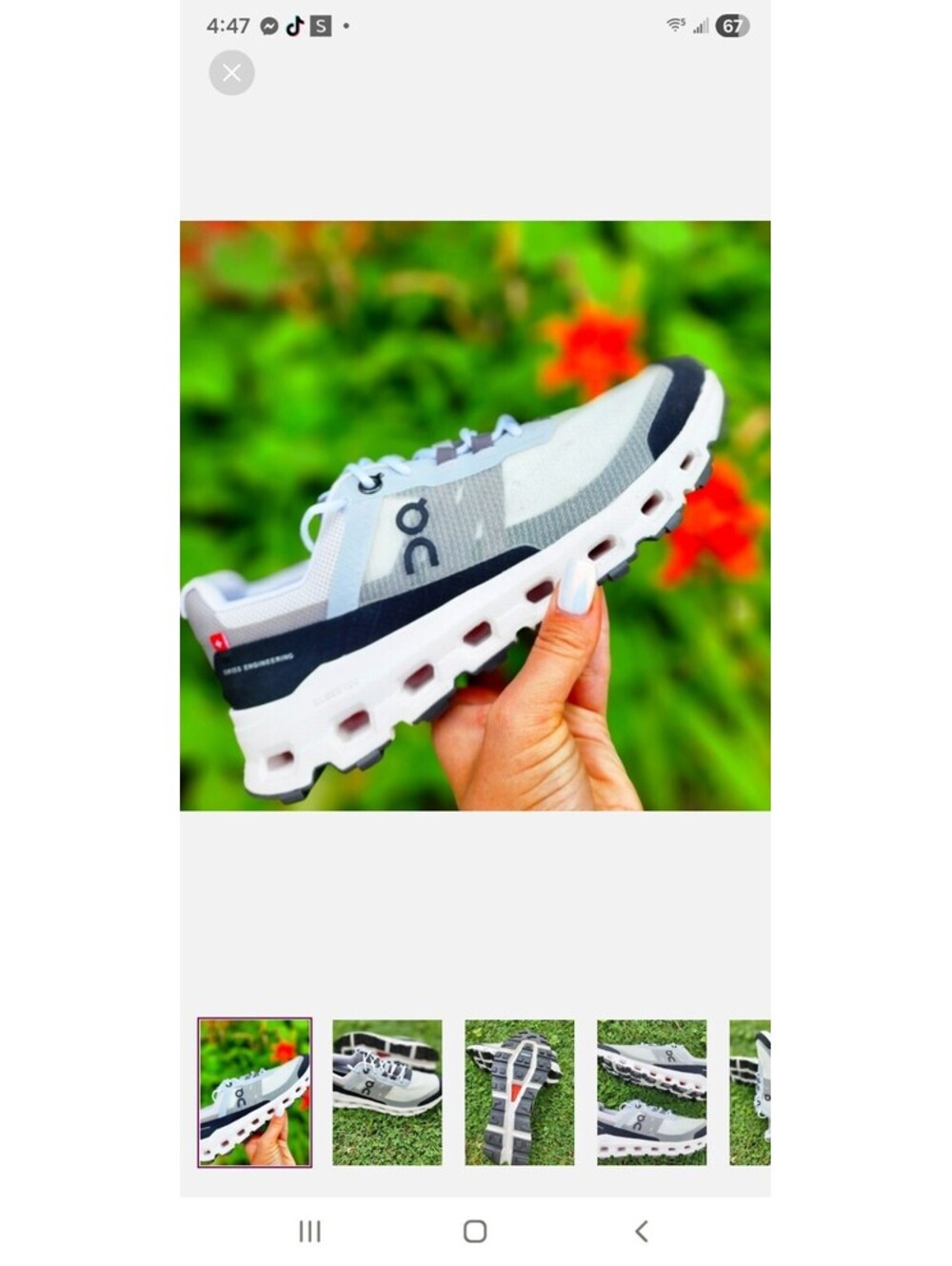 Size 8.5 - Women's On Cloudvista Black/Grey